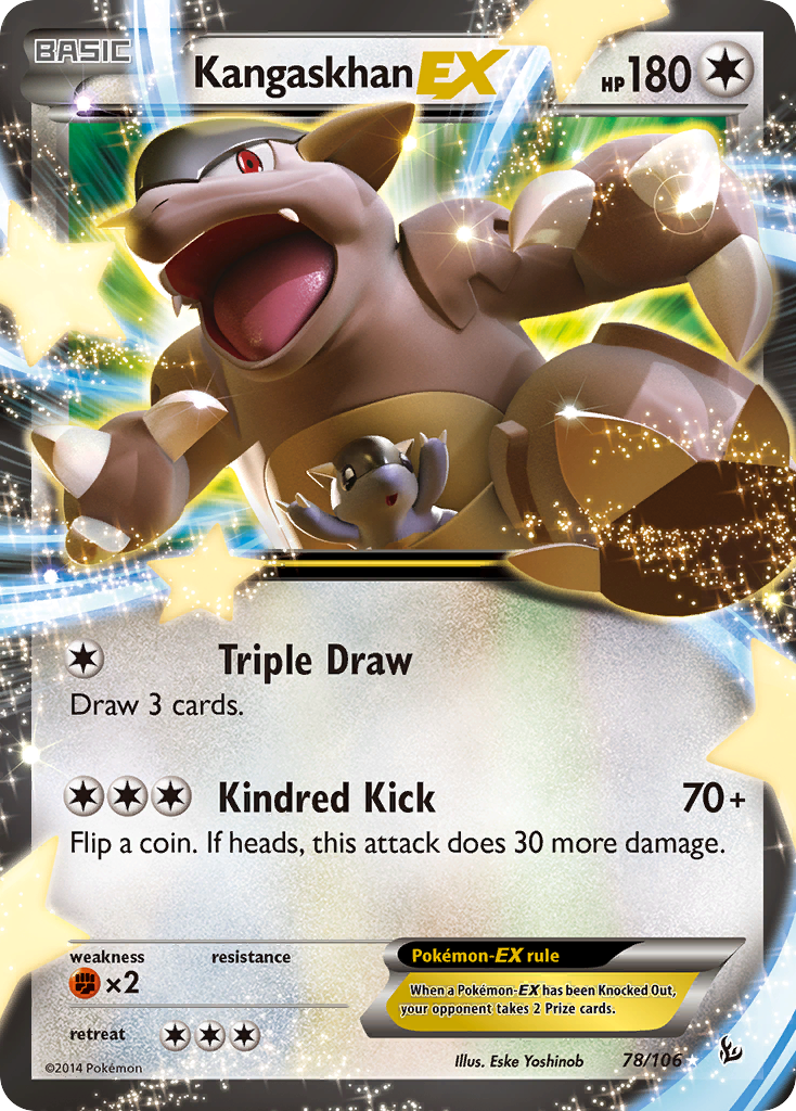 Kangaskhan EX (78/106) [XY: Flashfire] | Gear Gaming Fayetteville