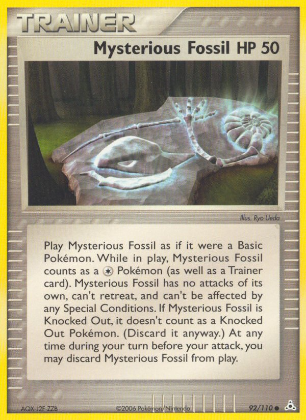 Mysterious Fossil (92/110) [EX: Holon Phantoms] | Gear Gaming Fayetteville
