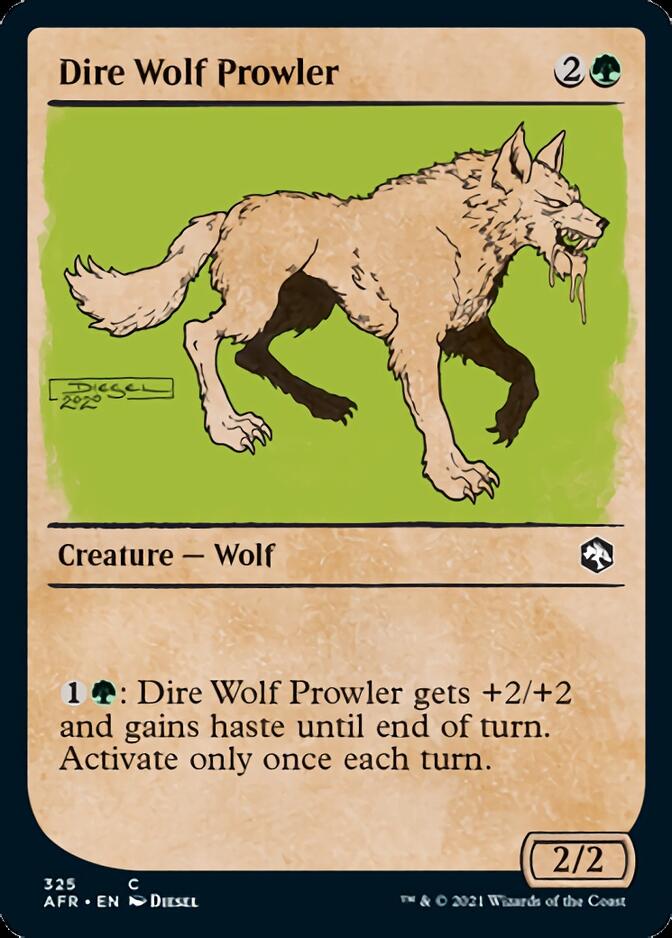 Dire Wolf Prowler (Showcase) [Dungeons & Dragons: Adventures in the Forgotten Realms] | Gear Gaming Fayetteville