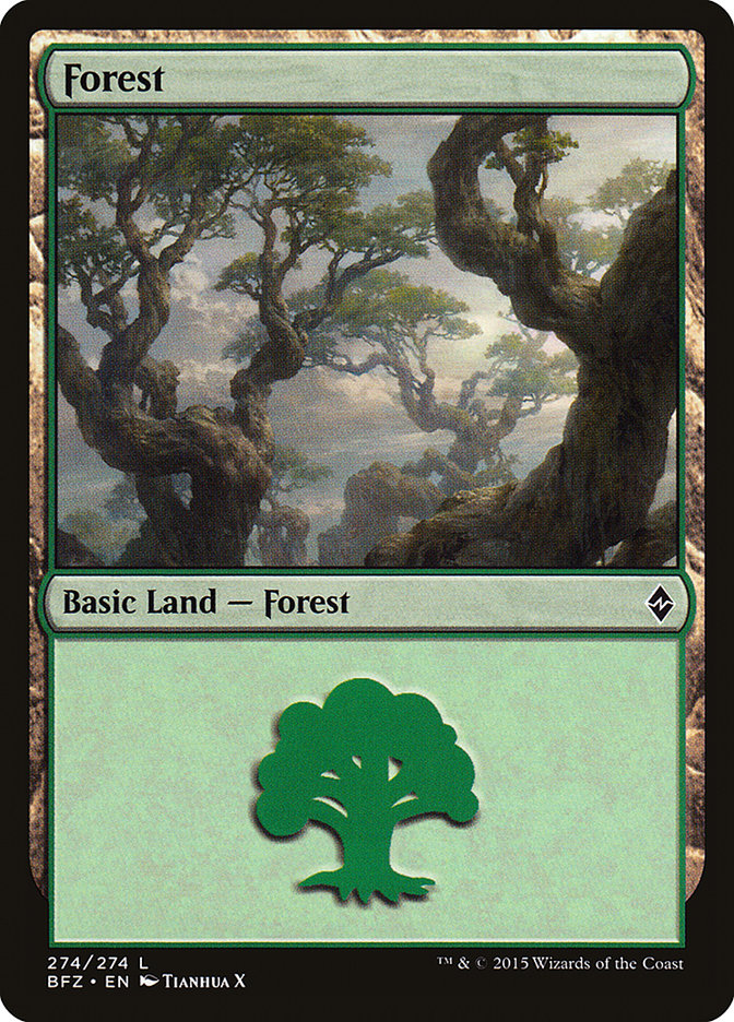 Forest [Battle for Zendikar] | Gear Gaming Fayetteville