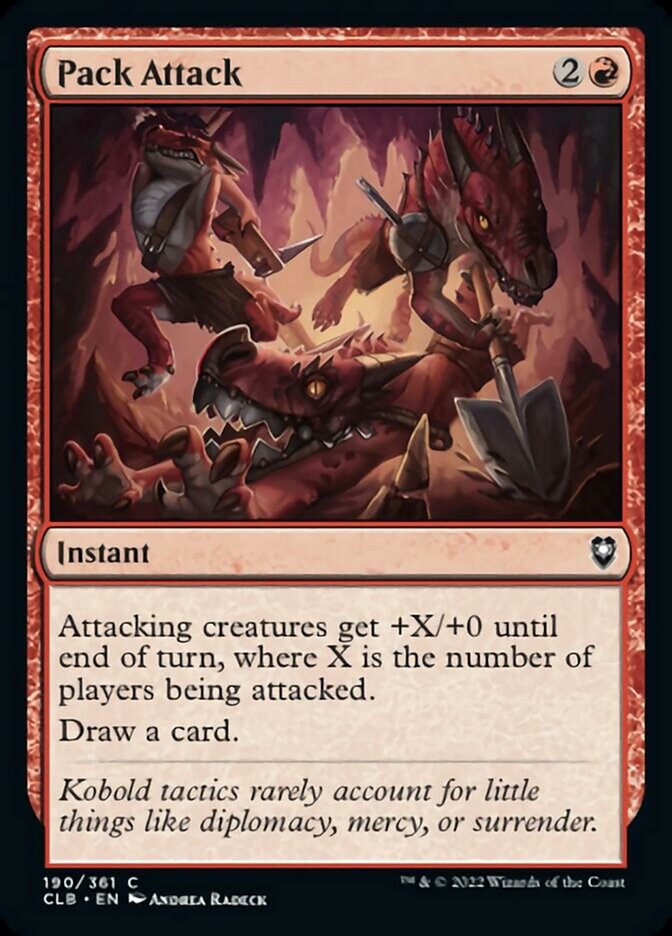 Pack Attack [Commander Legends: Battle for Baldur's Gate] | Gear Gaming Fayetteville