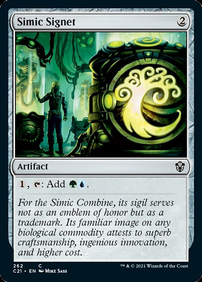 Simic Signet [Commander 2021] | Gear Gaming Fayetteville