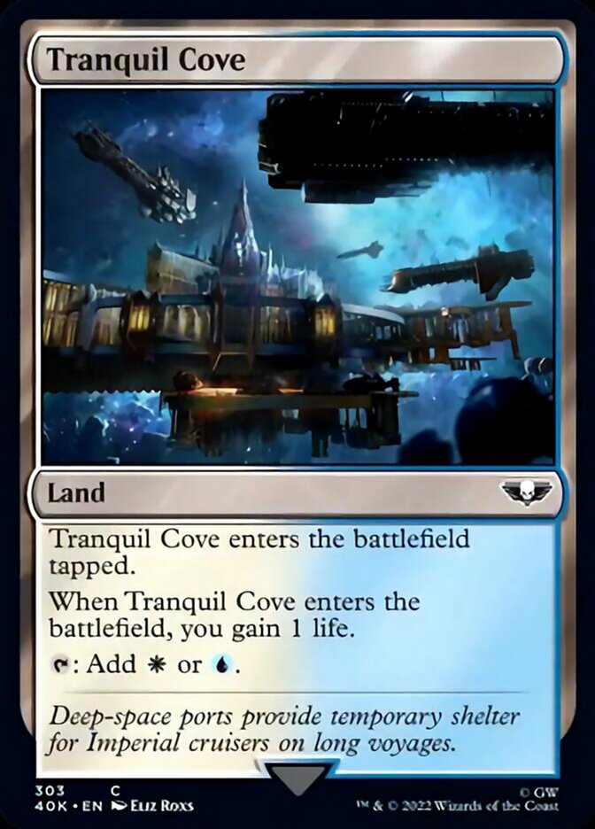 Tranquil Cove (Surge Foil) [Warhammer 40,000] | Gear Gaming Fayetteville