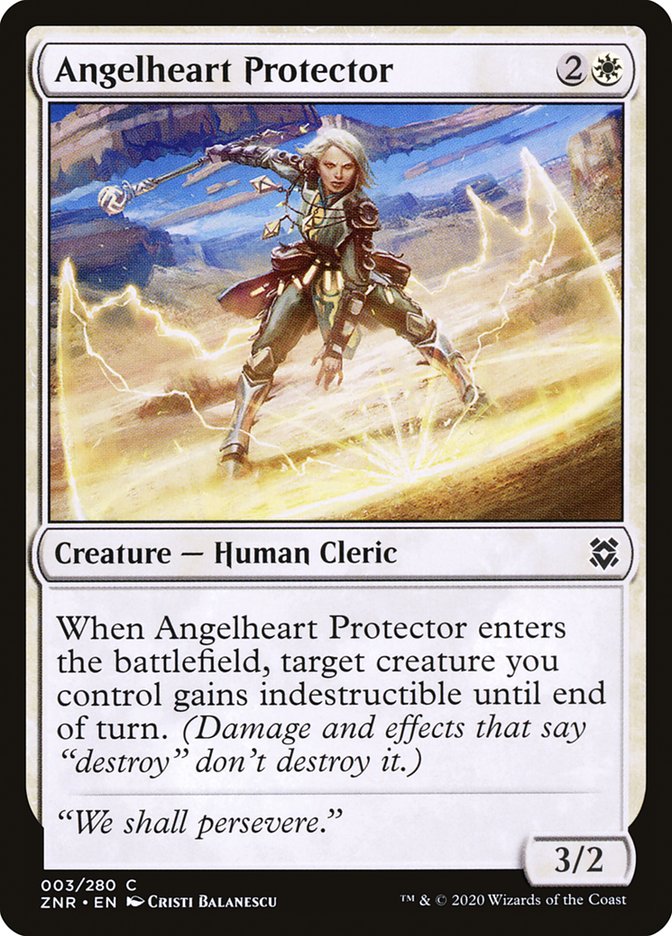 Angelheart Protector [Zendikar Rising] | Gear Gaming Fayetteville