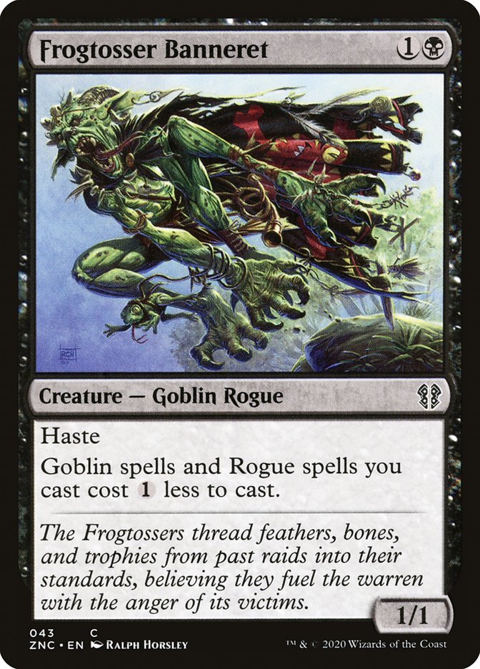 Frogtosser Banneret [Zendikar Rising Commander] | Gear Gaming Fayetteville