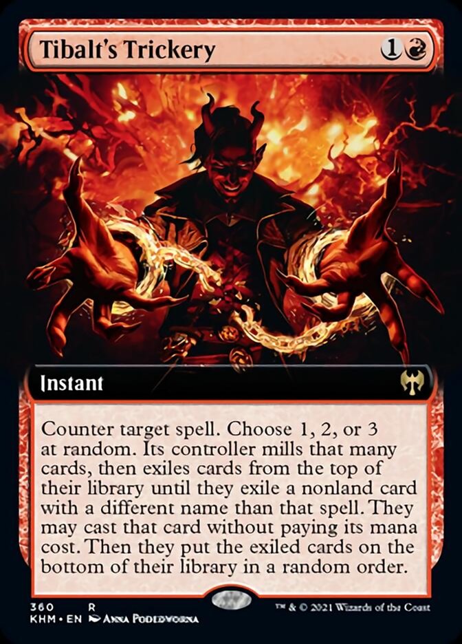 Tibalt's Trickery (Extended Art) [Kaldheim] | Gear Gaming Fayetteville