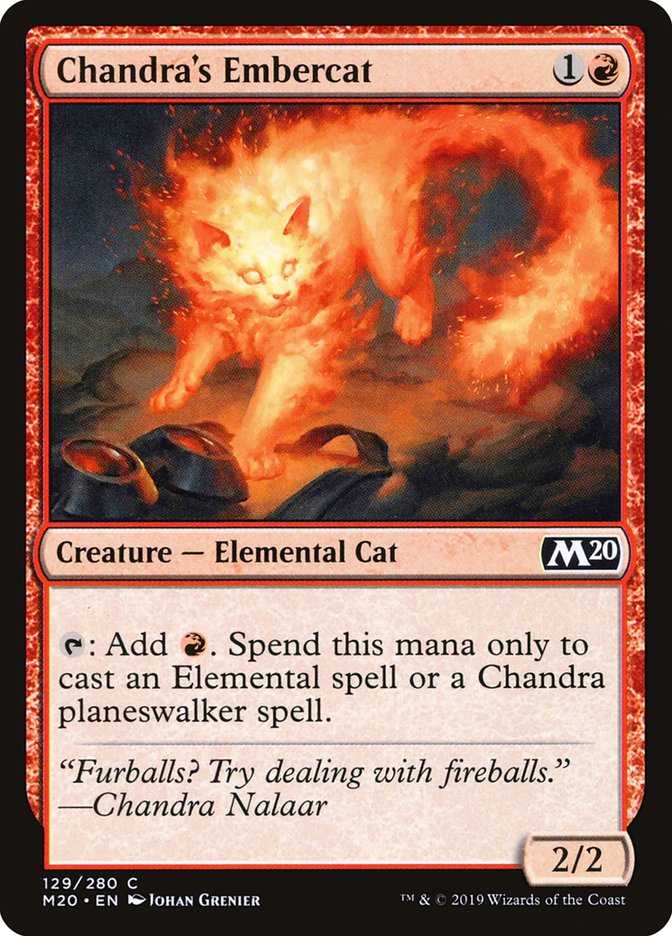 Chandra's Embercat [Core Set 2020] | Gear Gaming Fayetteville