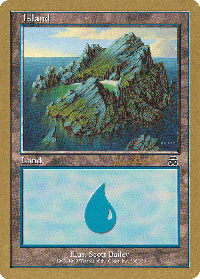 Island (ab336) (Alex Borteh) [World Championship Decks 2001] | Gear Gaming Fayetteville