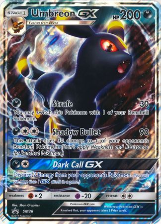 Umbreon GX (SM36) (Jumbo Card) [Sun & Moon: Black Star Promos] | Gear Gaming Fayetteville