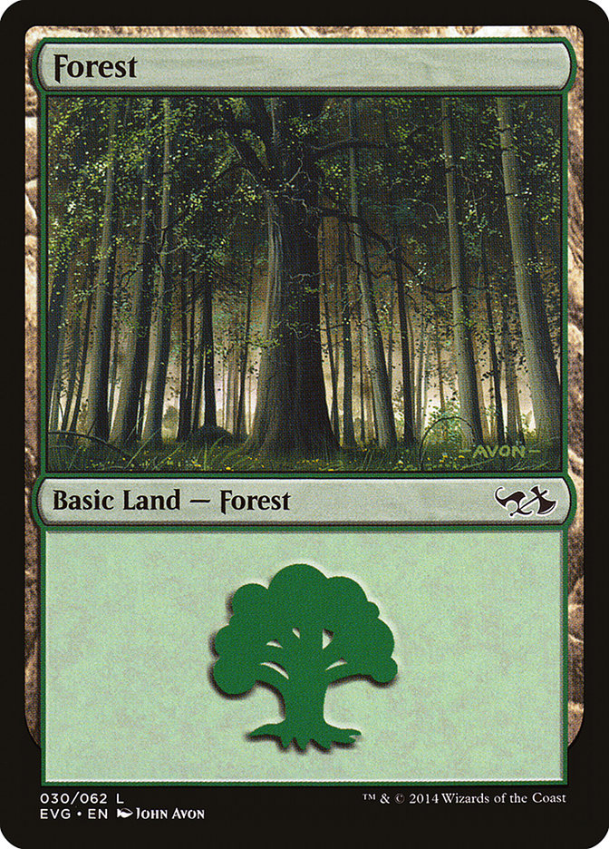 Forest (30) (Elves vs. Goblins) [Duel Decks Anthology] | Gear Gaming Fayetteville