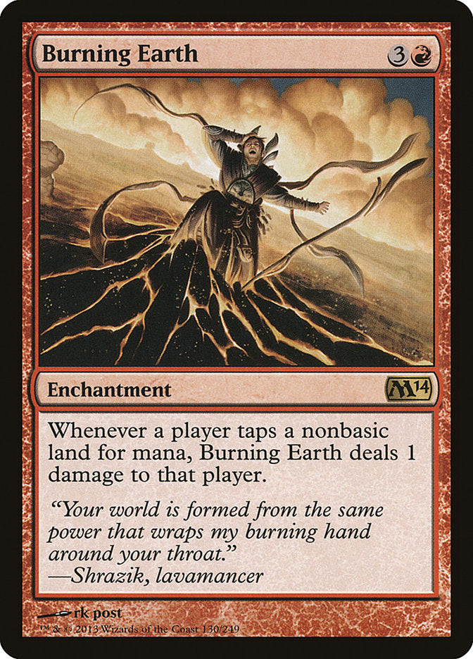 Burning Earth [Magic 2014] | Gear Gaming Fayetteville