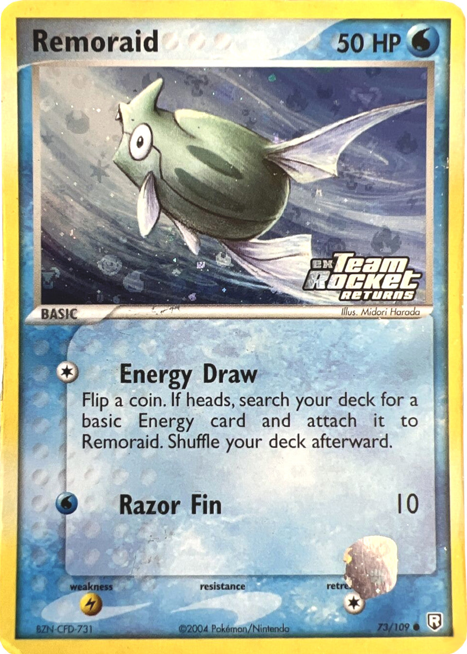 Remoraid (73/109) (Stamped) [EX: Team Rocket Returns] | Gear Gaming Fayetteville