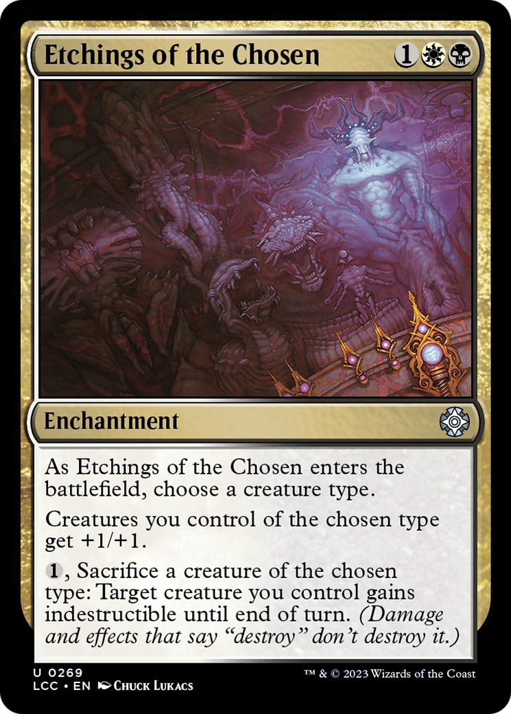 Etchings of the Chosen [The Lost Caverns of Ixalan Commander] | Gear Gaming Fayetteville