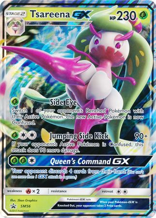 Tsareena GX (SM56) (Jumbo Card) [Sun & Moon: Black Star Promos] | Gear Gaming Fayetteville