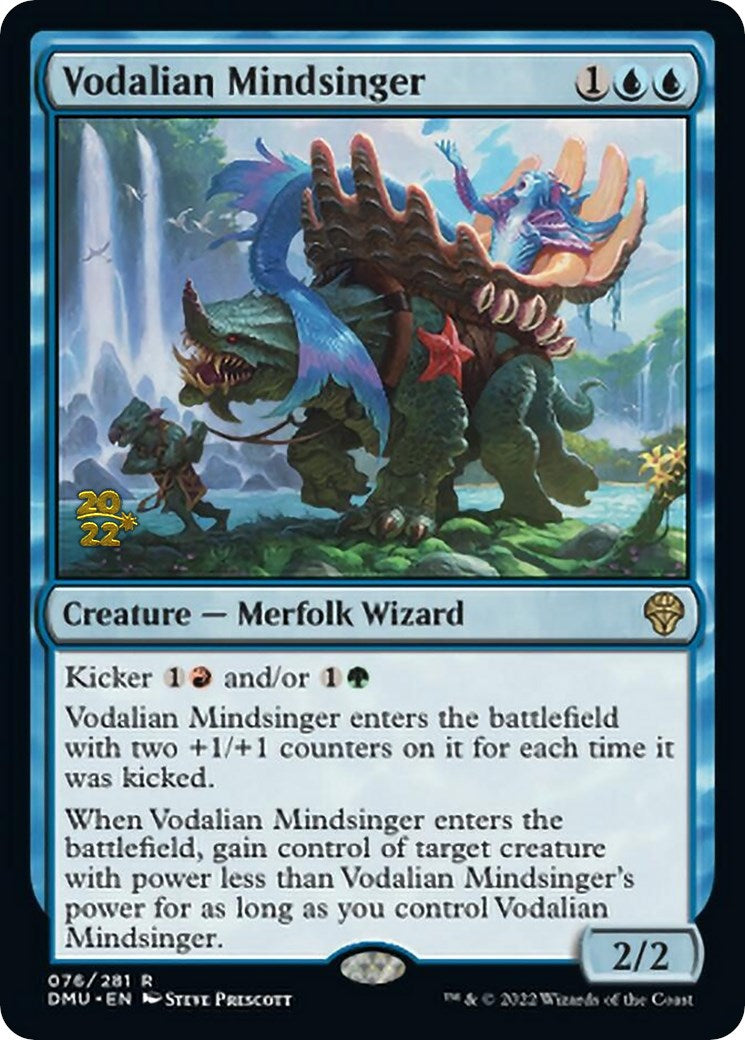 Vodalian Mindsinger [Dominaria United Prerelease Promos] | Gear Gaming Fayetteville