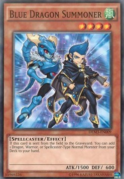 Blue Dragon Summoner [DEM3-EN009] Common | Gear Gaming Fayetteville