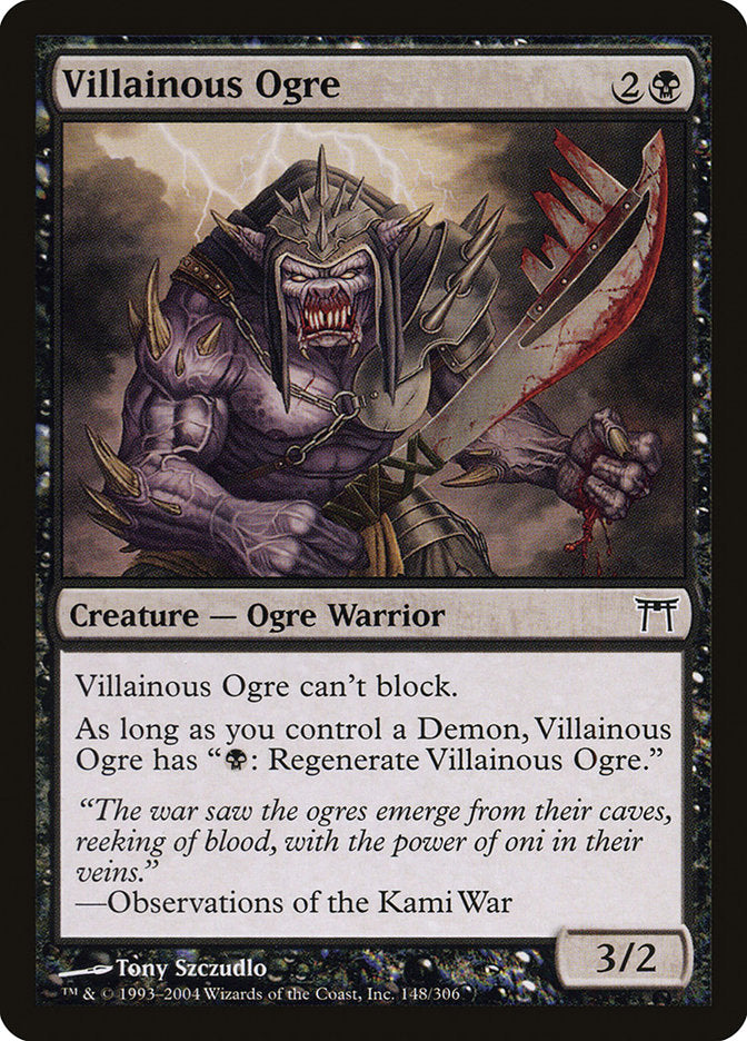 Villainous Ogre [Champions of Kamigawa] | Gear Gaming Fayetteville