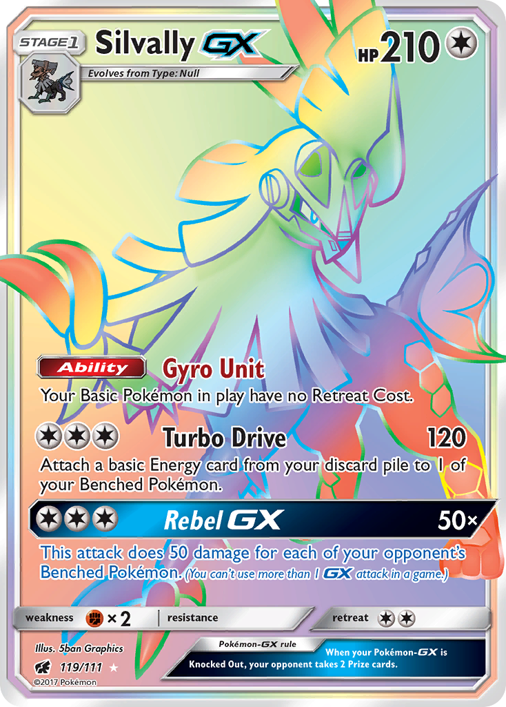 Silvally GX (119/111) [Sun & Moon: Crimson Invasion] | Gear Gaming Fayetteville