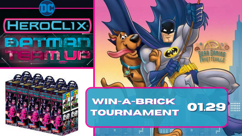 HeroClix Win-A-Brick Tournament ticket