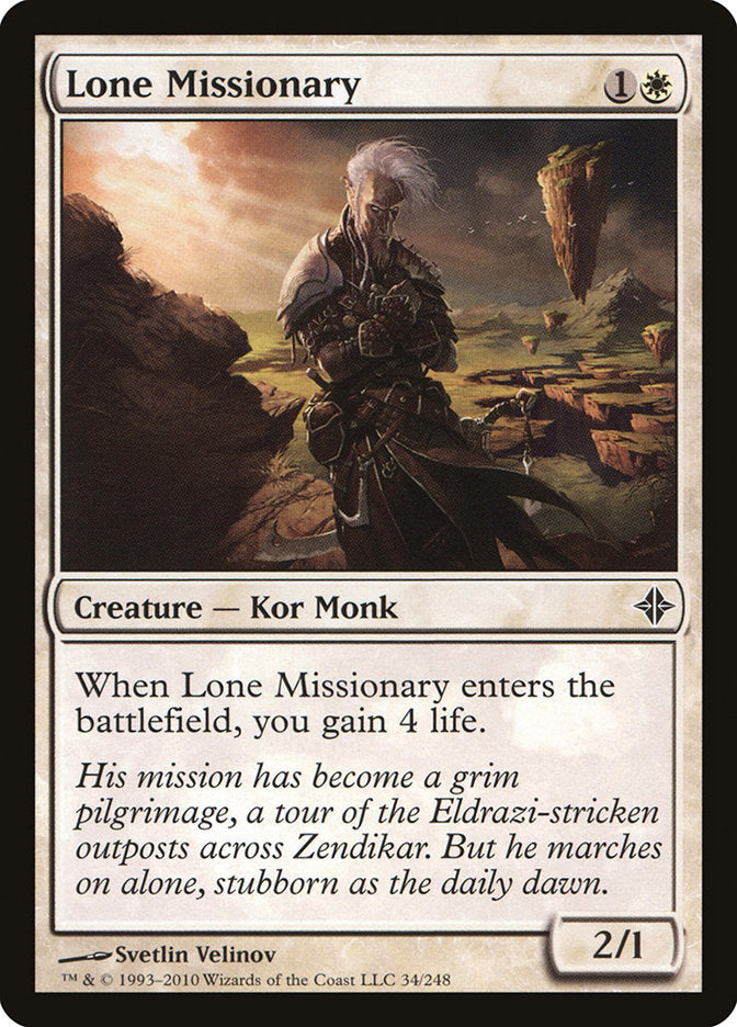 Lone Missionary [Rise of the Eldrazi] | Gear Gaming Fayetteville