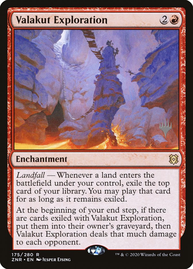 Valakut Exploration (Promo Pack) [Zendikar Rising Promos] | Gear Gaming Fayetteville