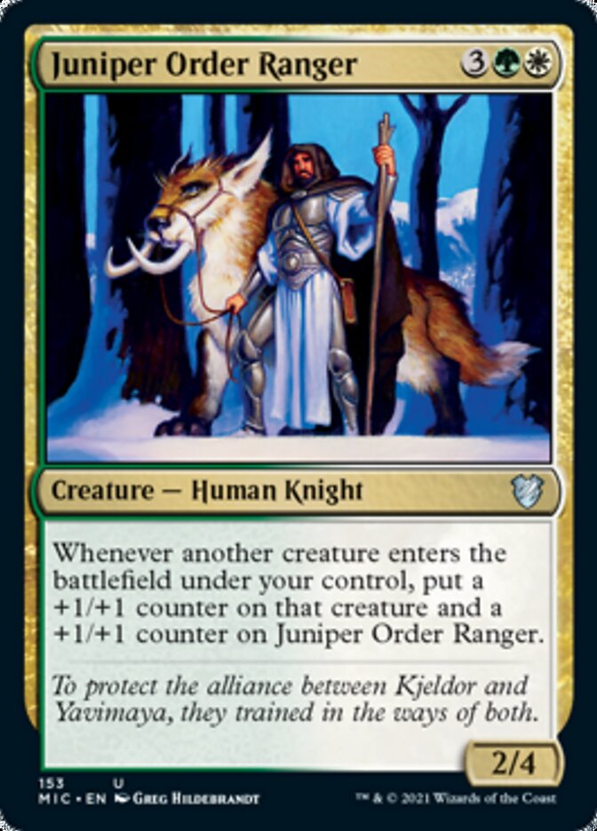 Juniper Order Ranger [Innistrad: Midnight Hunt Commander] | Gear Gaming Fayetteville