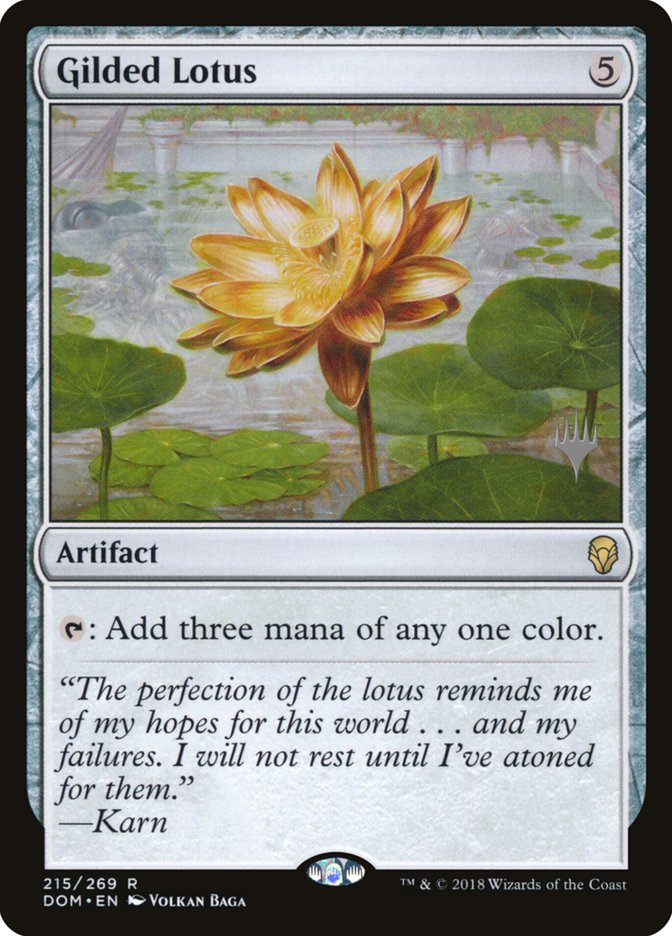 Gilded Lotus (Promo Pack) [Dominaria Promos] | Gear Gaming Fayetteville