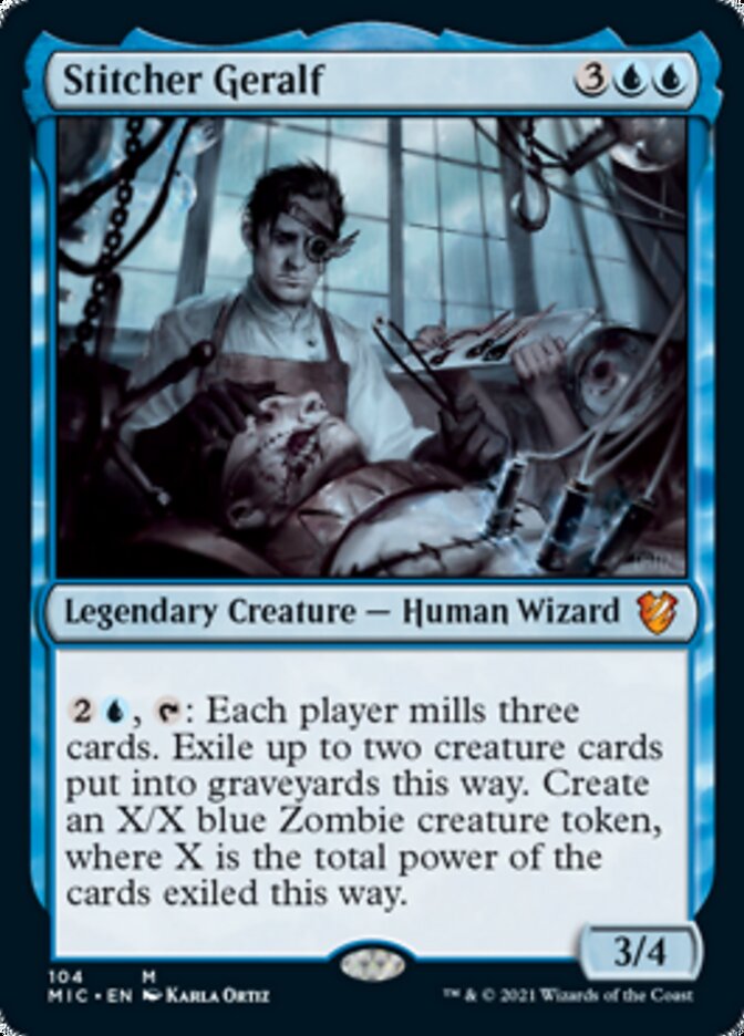 Stitcher Geralf [Innistrad: Midnight Hunt Commander] | Gear Gaming Fayetteville