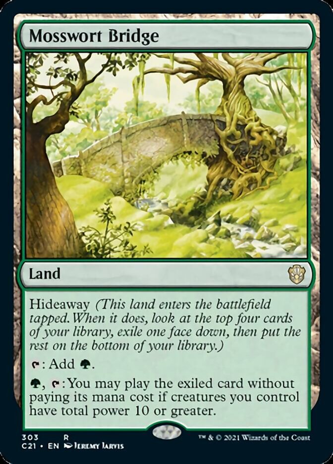 Mosswort Bridge [Commander 2021] | Gear Gaming Fayetteville