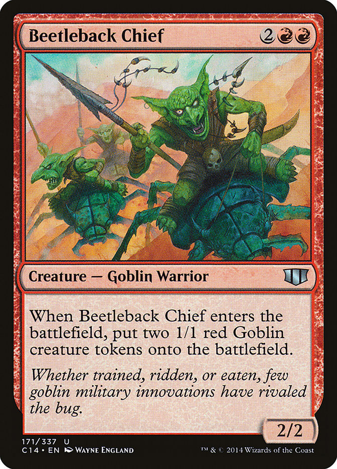 Beetleback Chief [Commander 2014] | Gear Gaming Fayetteville