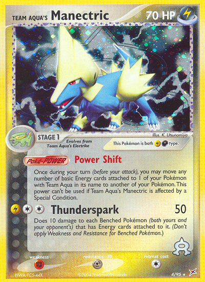 Team Aqua's Manectric (4/95) [EX: Team Magma vs Team Aqua] | Gear Gaming Fayetteville