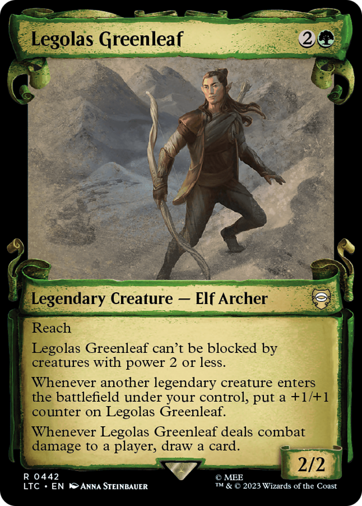 Legolas Greenleaf [The Lord of the Rings: Tales of Middle-Earth Commander Showcase Scrolls] | Gear Gaming Fayetteville