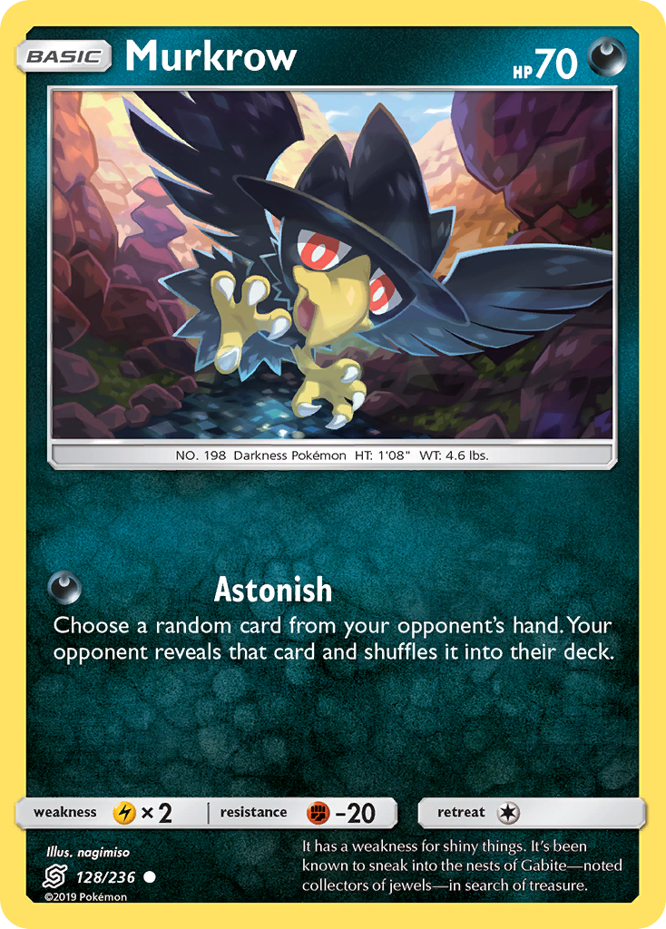 Murkrow (128/236) [Sun & Moon: Unified Minds] | Gear Gaming Fayetteville