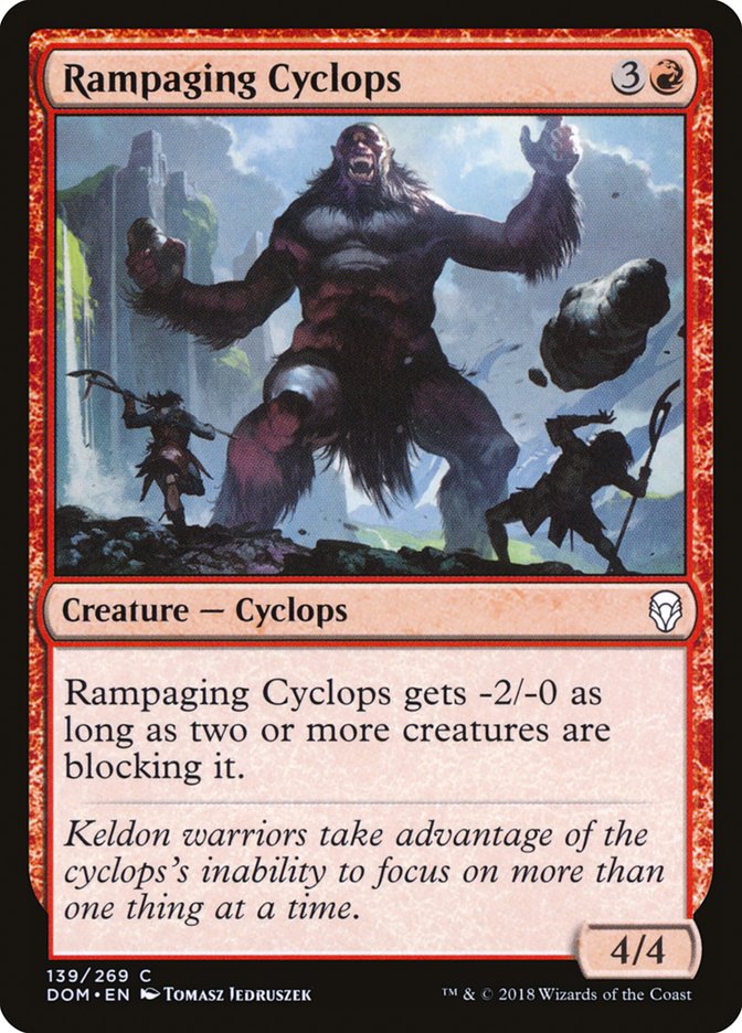 Rampaging Cyclops [Dominaria] | Gear Gaming Fayetteville