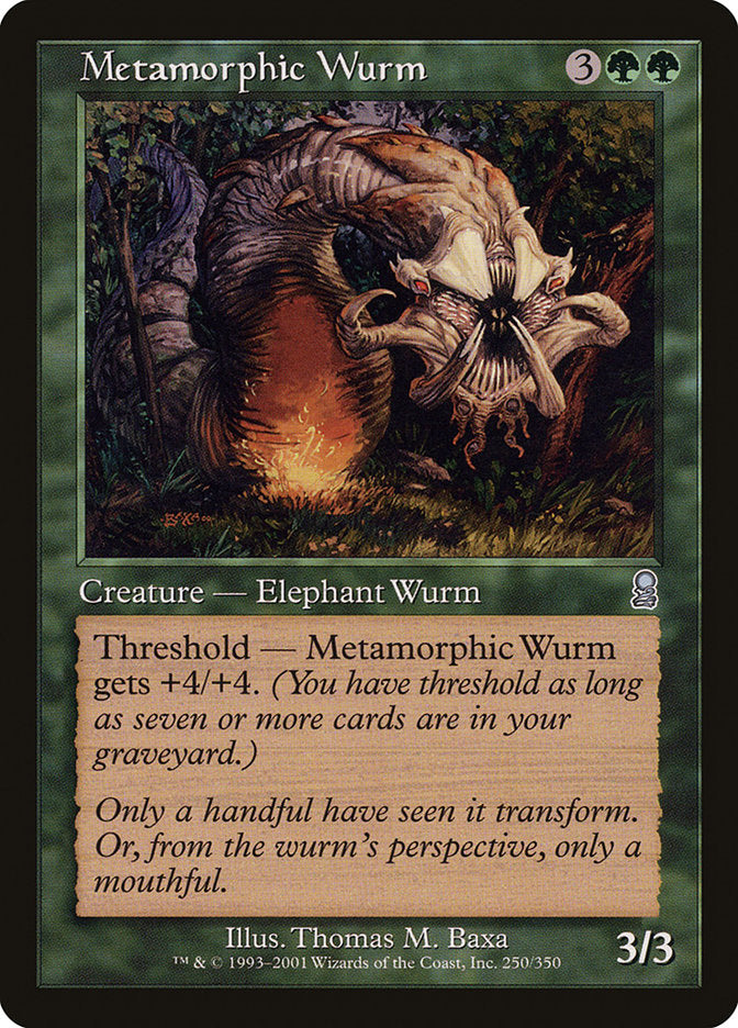 Metamorphic Wurm [Odyssey] | Gear Gaming Fayetteville