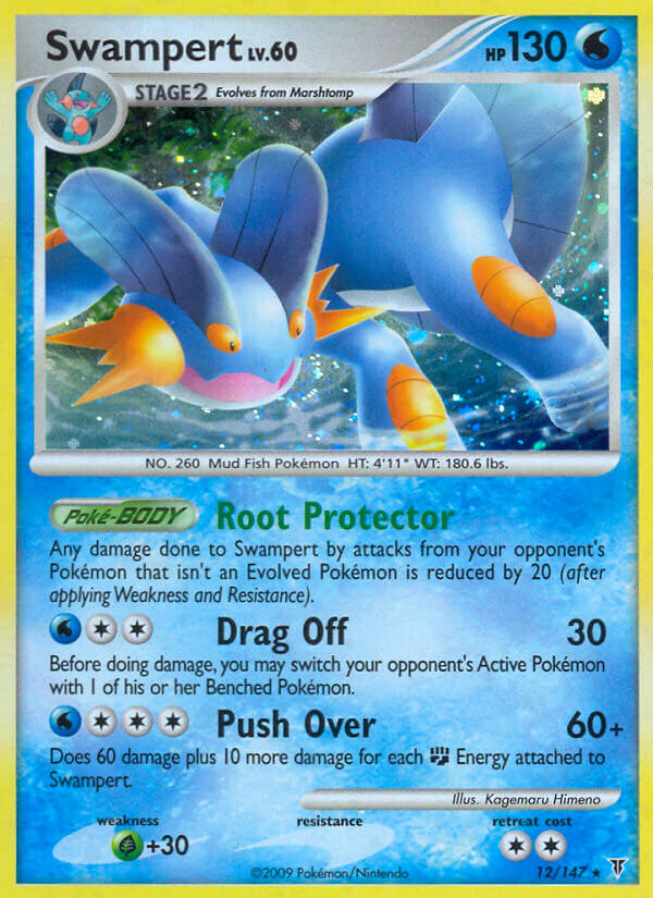 Swampert (12/147) (Theme Deck Exclusive) [Platinum: Supreme Victors] | Gear Gaming Fayetteville