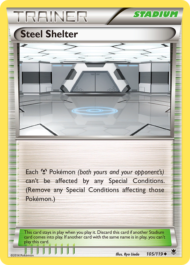 Steel Shelter (105/119) [XY: Phantom Forces] | Gear Gaming Fayetteville