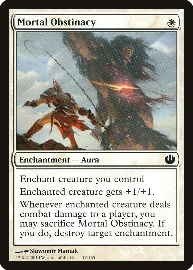 Mortal Obstinacy [Journey into Nyx] | Gear Gaming Fayetteville