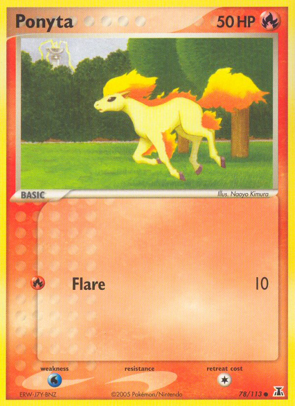 Ponyta (78/113) [EX: Delta Species] | Gear Gaming Fayetteville