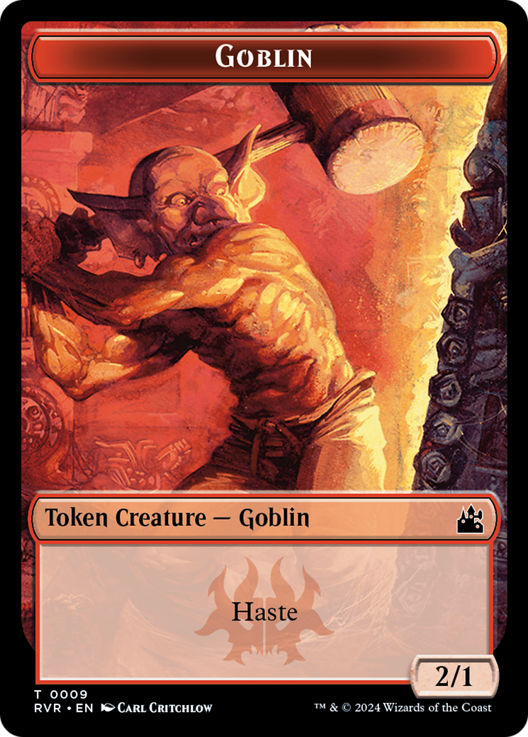 Goblin Token (0009) [Ravnica Remastered Tokens] | Gear Gaming Fayetteville