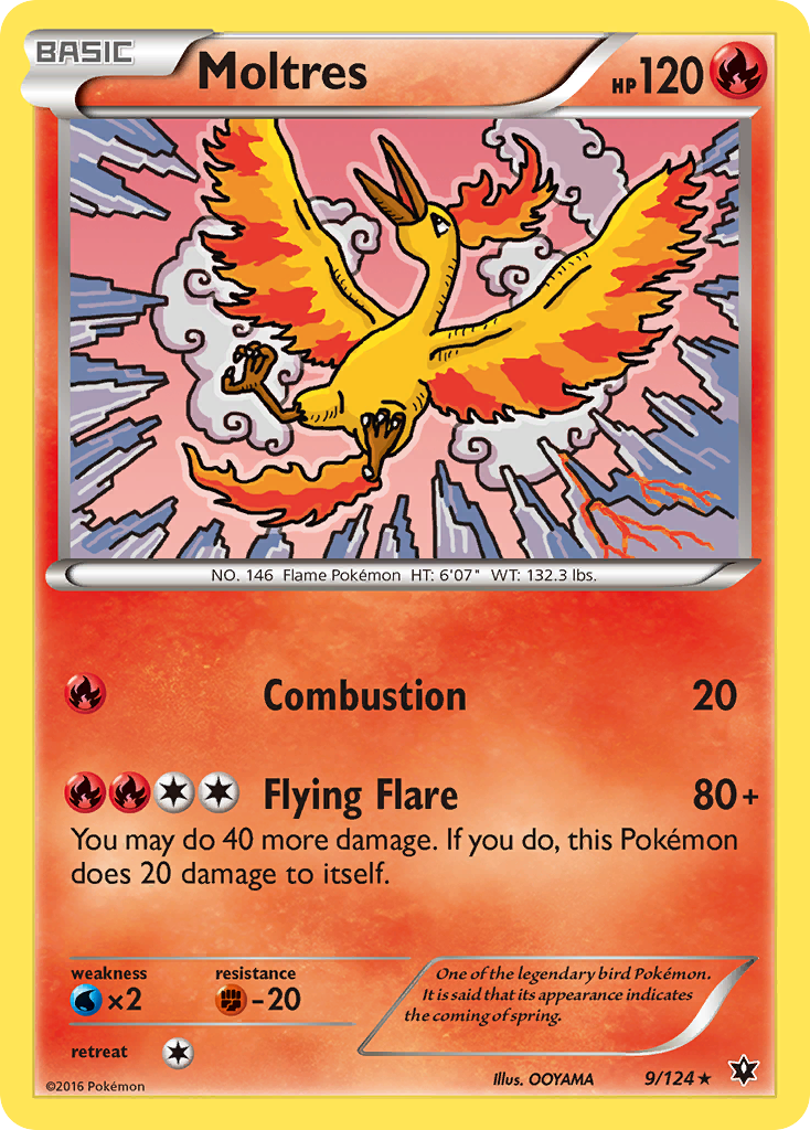 Moltres (9/124) [XY: Fates Collide] | Gear Gaming Fayetteville