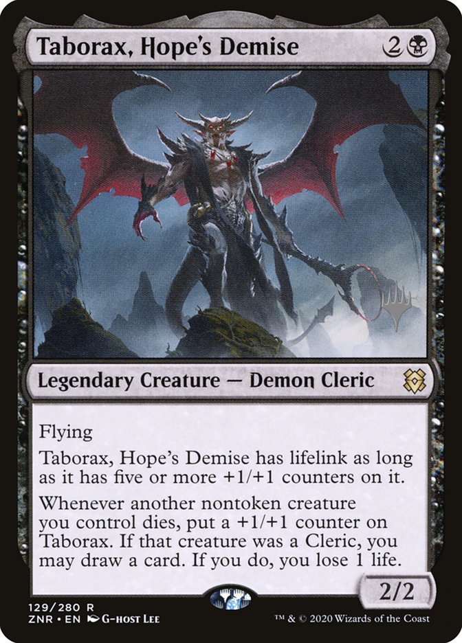 Taborax, Hope's Demise (Promo Pack) [Zendikar Rising Promos] | Gear Gaming Fayetteville