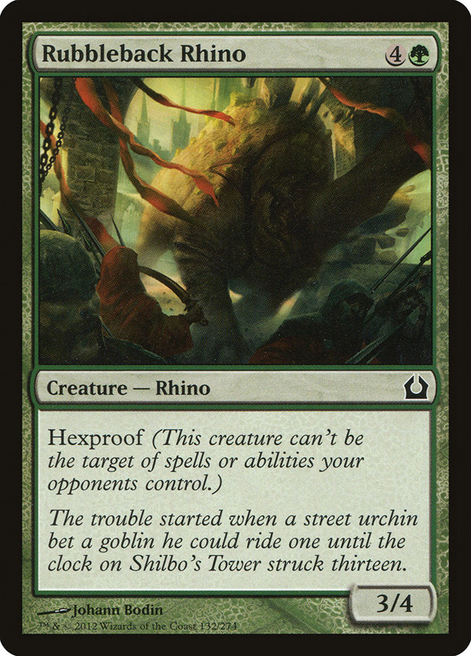 Rubbleback Rhino [Return to Ravnica] | Gear Gaming Fayetteville