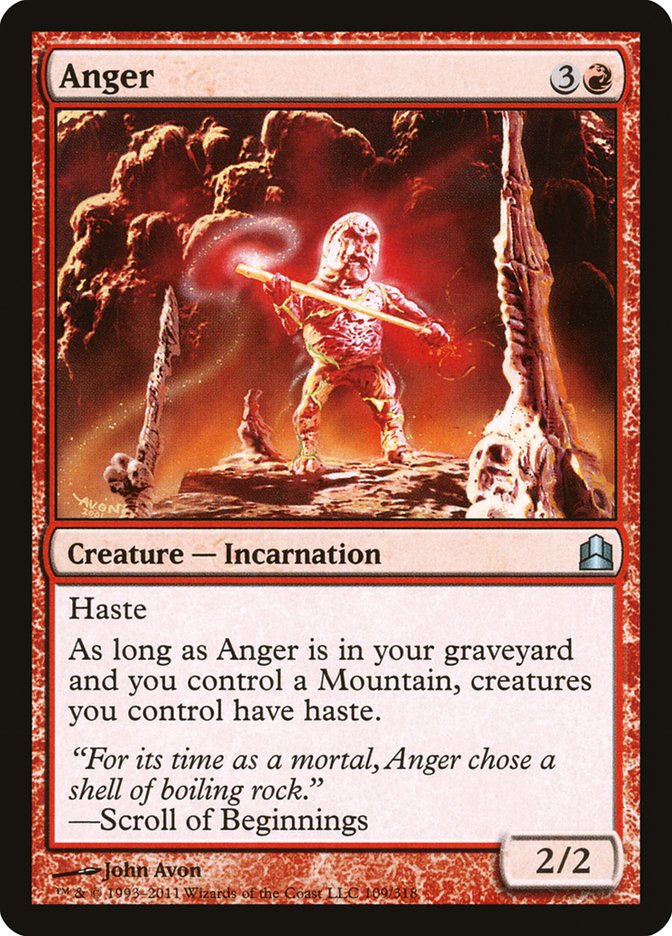 Anger [Commander 2011] | Gear Gaming Fayetteville