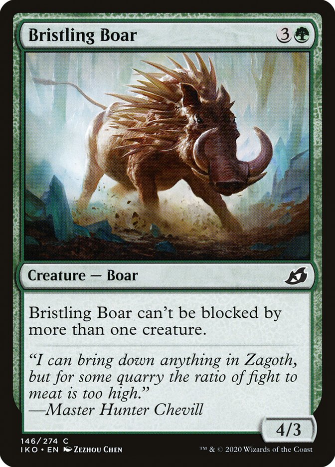 Bristling Boar [Ikoria: Lair of Behemoths] | Gear Gaming Fayetteville