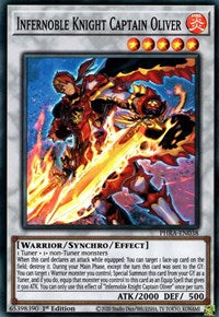 Infernoble Knight Captain Oliver [PHRA-EN038] Super Rare | Gear Gaming Fayetteville