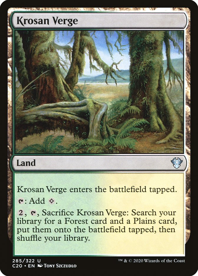 Krosan Verge [Commander 2020] | Gear Gaming Fayetteville