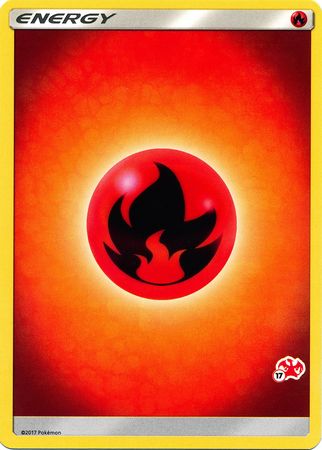 Fire Energy (Charizard Stamp #17) [Battle Academy 2020] | Gear Gaming Fayetteville