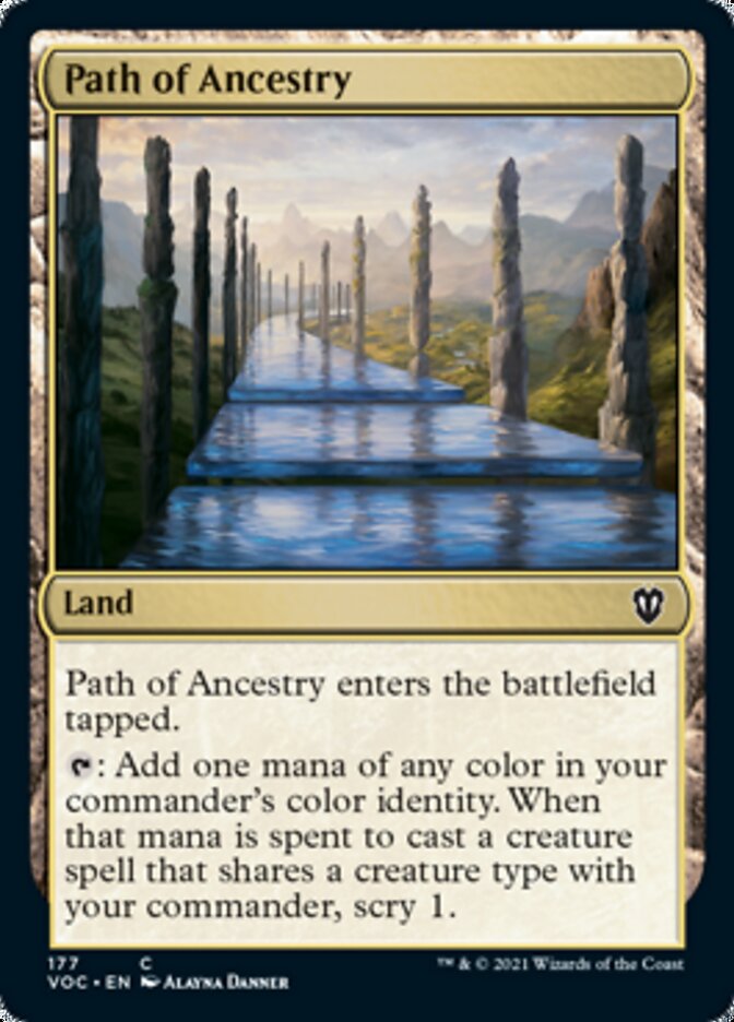 Path of Ancestry [Innistrad: Crimson Vow Commander] | Gear Gaming Fayetteville