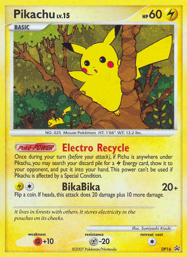 Pikachu (DP16) [Diamond & Pearl: Black Star Promos] | Gear Gaming Fayetteville